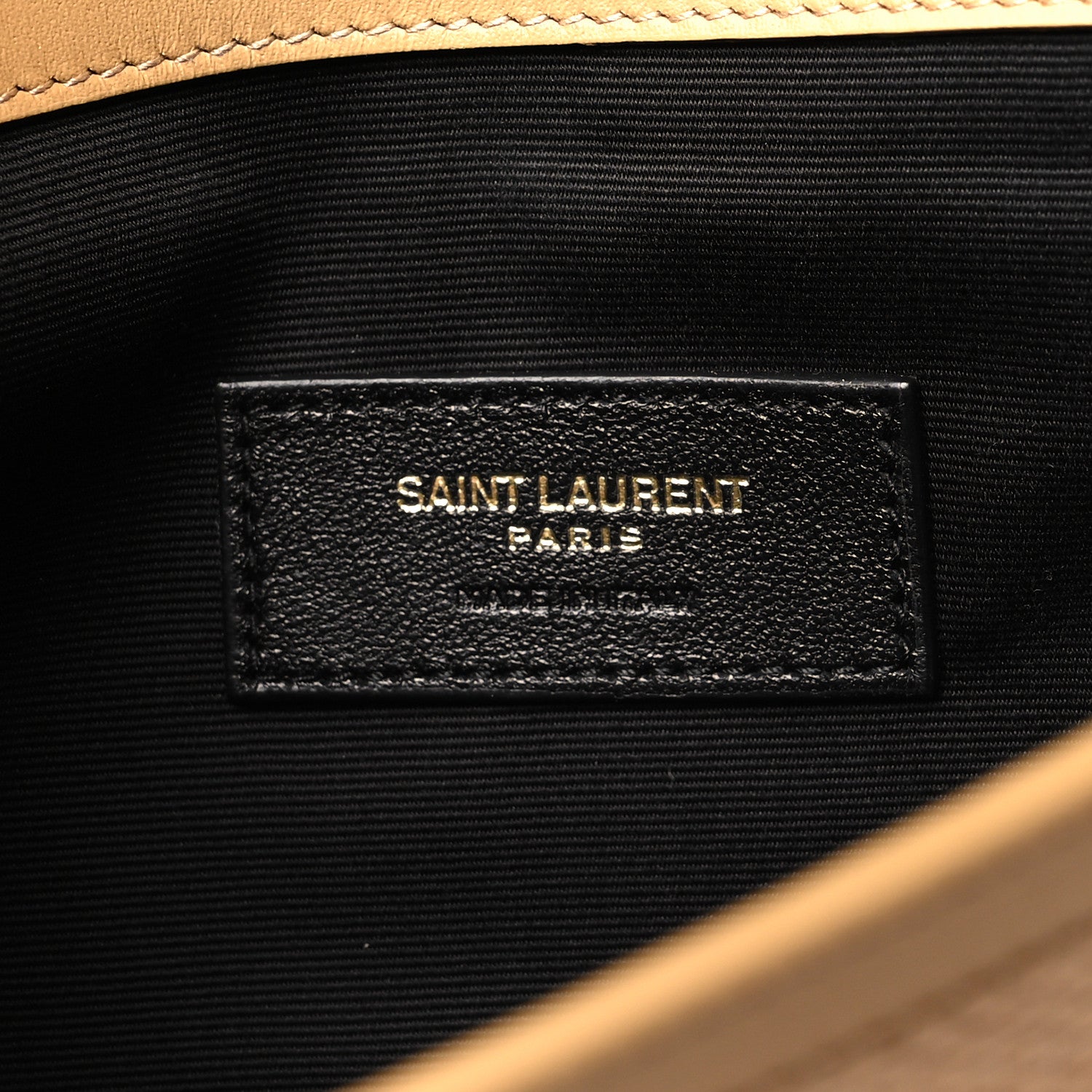 Saint Laurent Micro Raffia Uptown Pouch Natural Hay Blush 6 of 6
