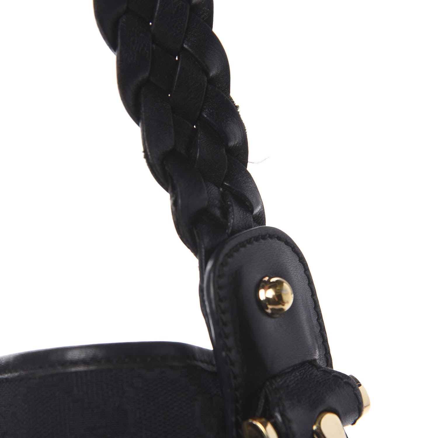 Gucci Monogram Small Pelham Shoulder Bag Black 11 of 14