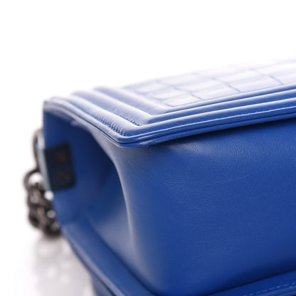 Chanel Alligator Medium Boy Flap Blue 13 of 15