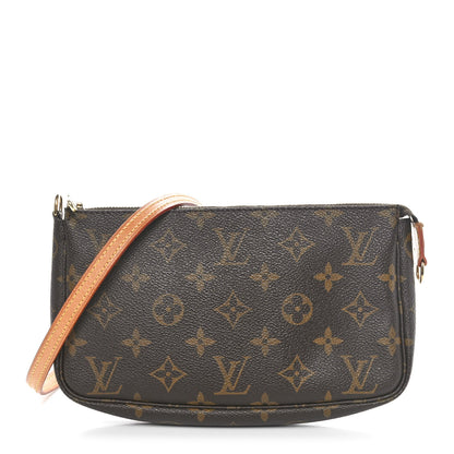 Louis Vuitton Monogram Accessories Pochette Long Strap 1 of 10