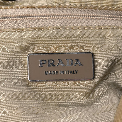 Prada Tessuto Nylon Vela Medium Backpack Beige 5 of 15