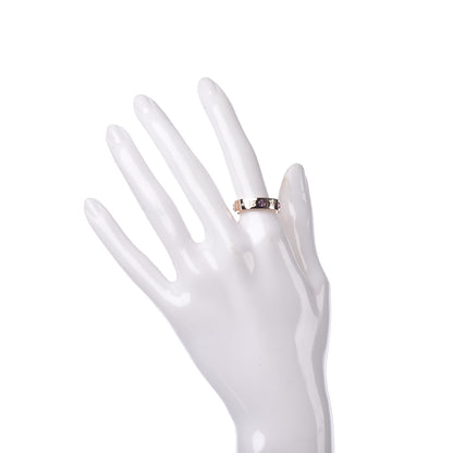 Bulgari 18K Rose Gold Amethyst Tourmaline Diamond Roman Sorbet Band Ring 55 7.25 2 of 5