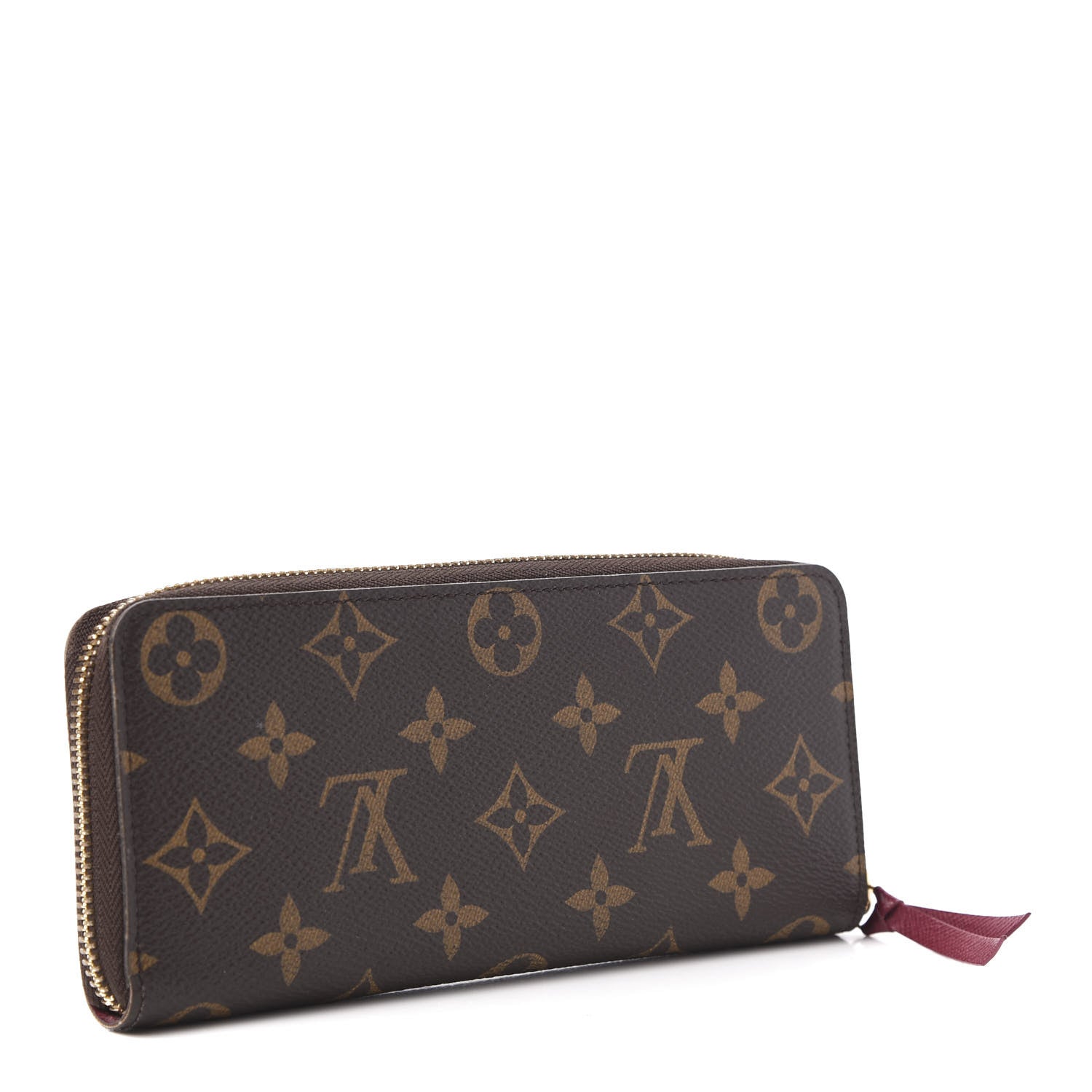 Louis Vuitton Monogram Clemence Wallet Fuchsia 3 of 13