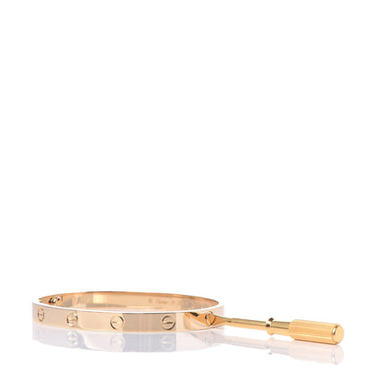 Cartier 18K Yellow Gold LOVE Bracelet 18 4 of 7