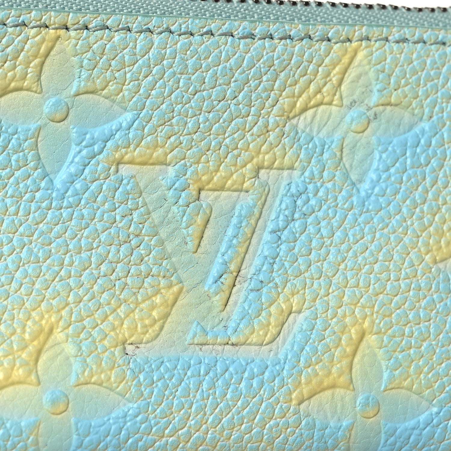 Louis Vuitton Empreinte Monogram Summer Stardust Key Pouch Water Green 8 of 8