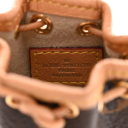 Louis Vuitton Monogram Micro Noe Bag Charm Key Ring 4 of 4