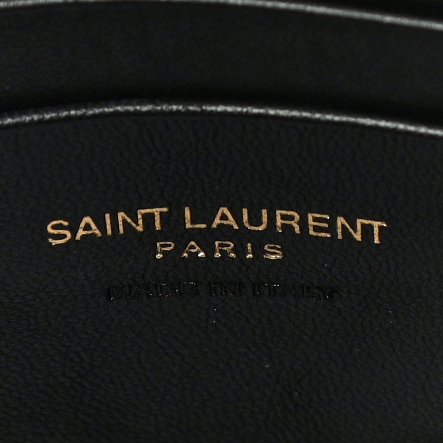 Grain De Poudre Matelasse Monogram Mini Lou Camera Bag Black