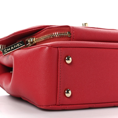 Chanel Caviar Quilted Medium Business Affinity Flap Red 8 of 9