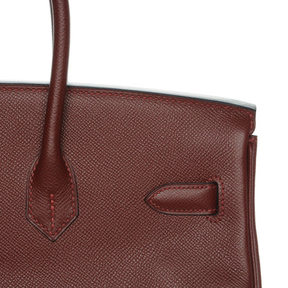 Hermes Epsom Contour Birkin 35 Rouge H 23 of 27