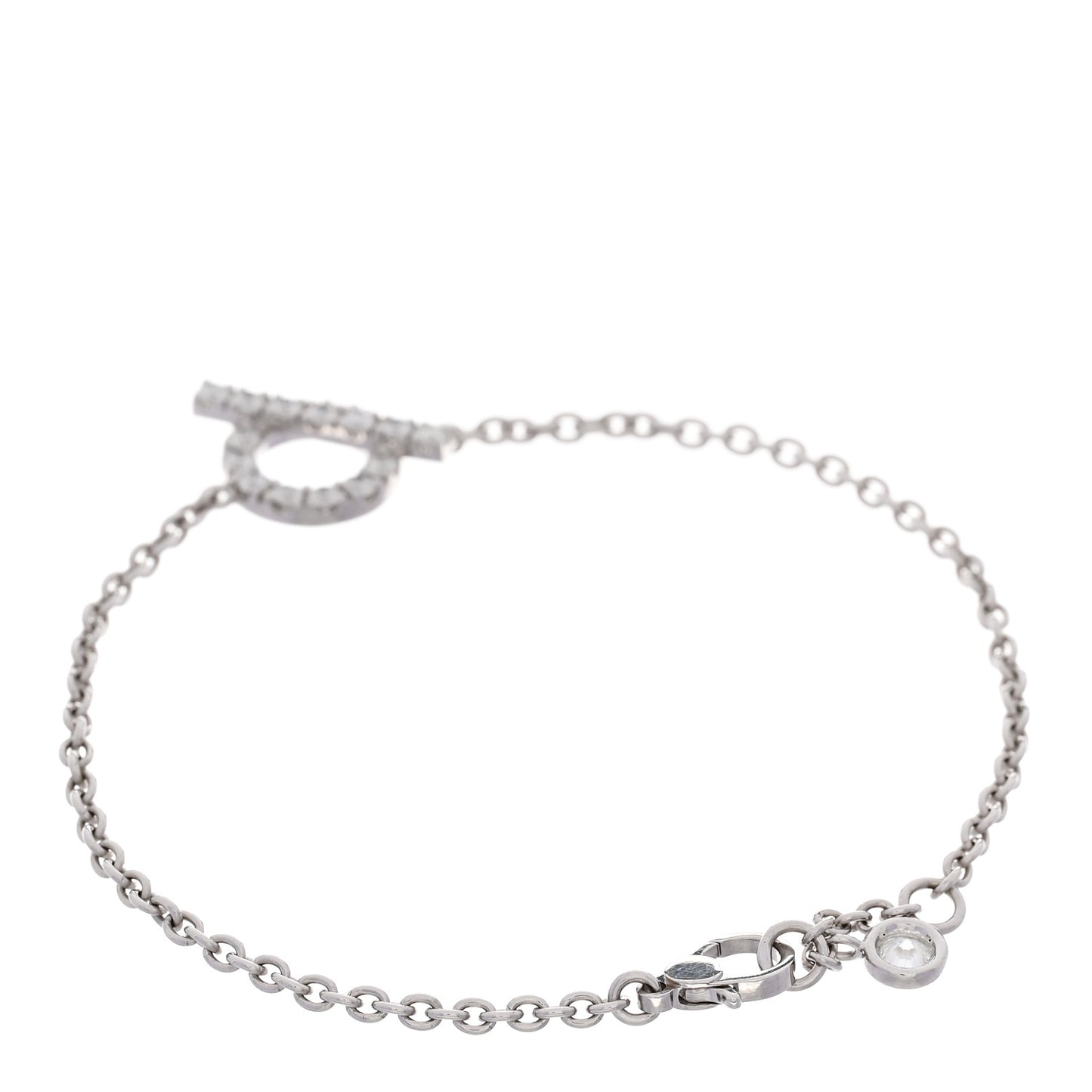 18K White Gold Diamond Finesse Bracelet SH