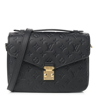 Louis Vuitton Empreinte Pochette Metis Black 1 of 10