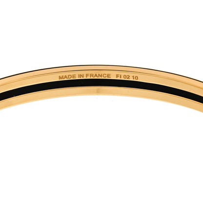 Hermes Enamel Uni Bangle 65 Orange Fruite 4 of 6