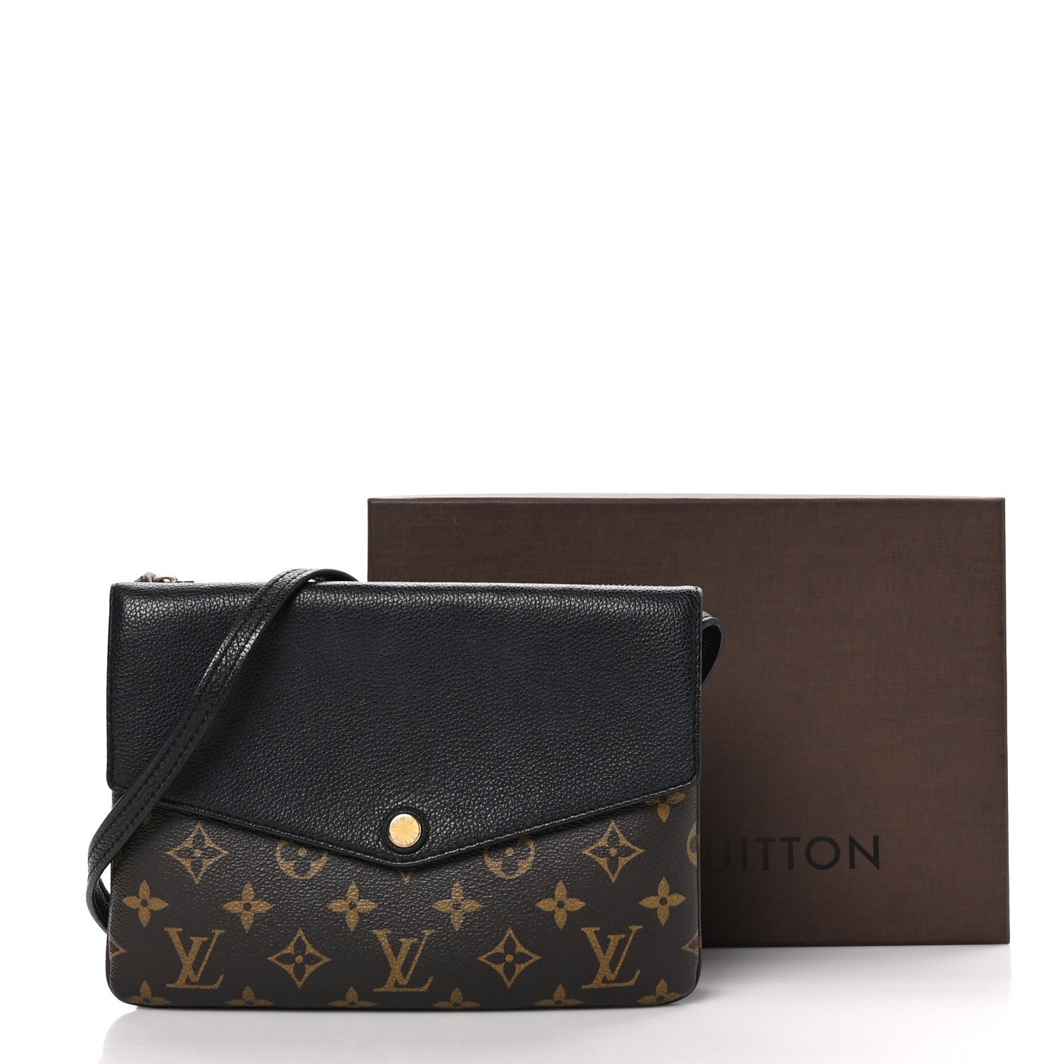 Louis Vuitton Monogram Twice Pochette Black 12 of 12