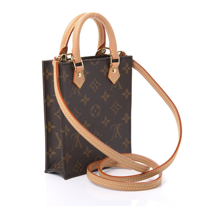 Louis Vuitton Monogram Petit Sac Plat 2 of 10