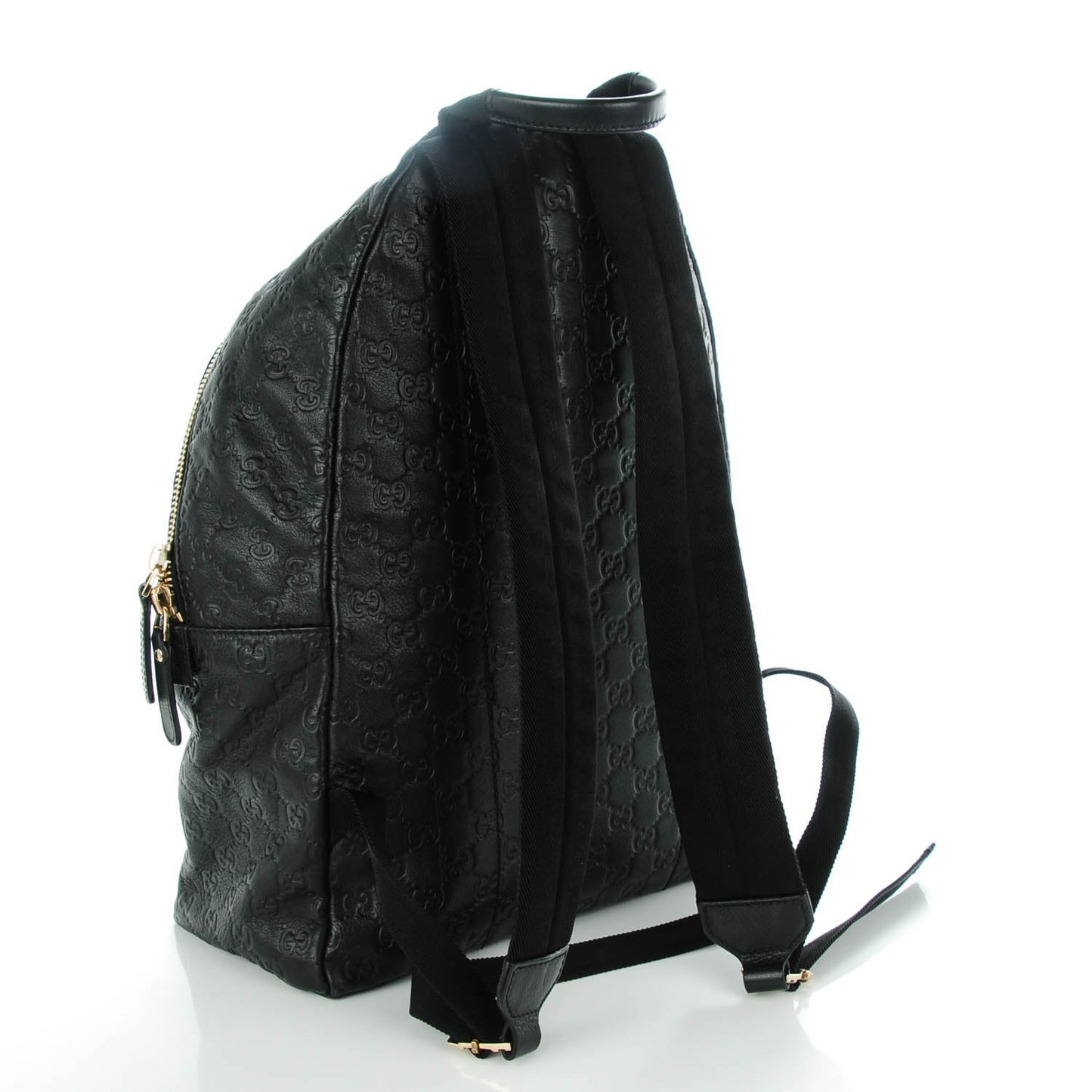 Guccissima Medium Classic Backpack Black