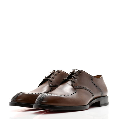 Christian Louboutin Calfskin A Mon Homme Flat Loafers 42.5 Brown 3 of 14