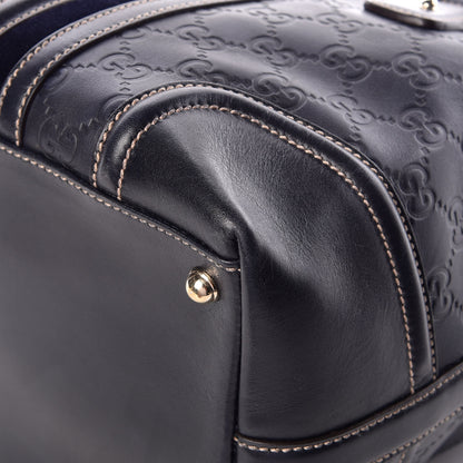 Gucci Guccissima Treasure Boston Black 12 of 18
