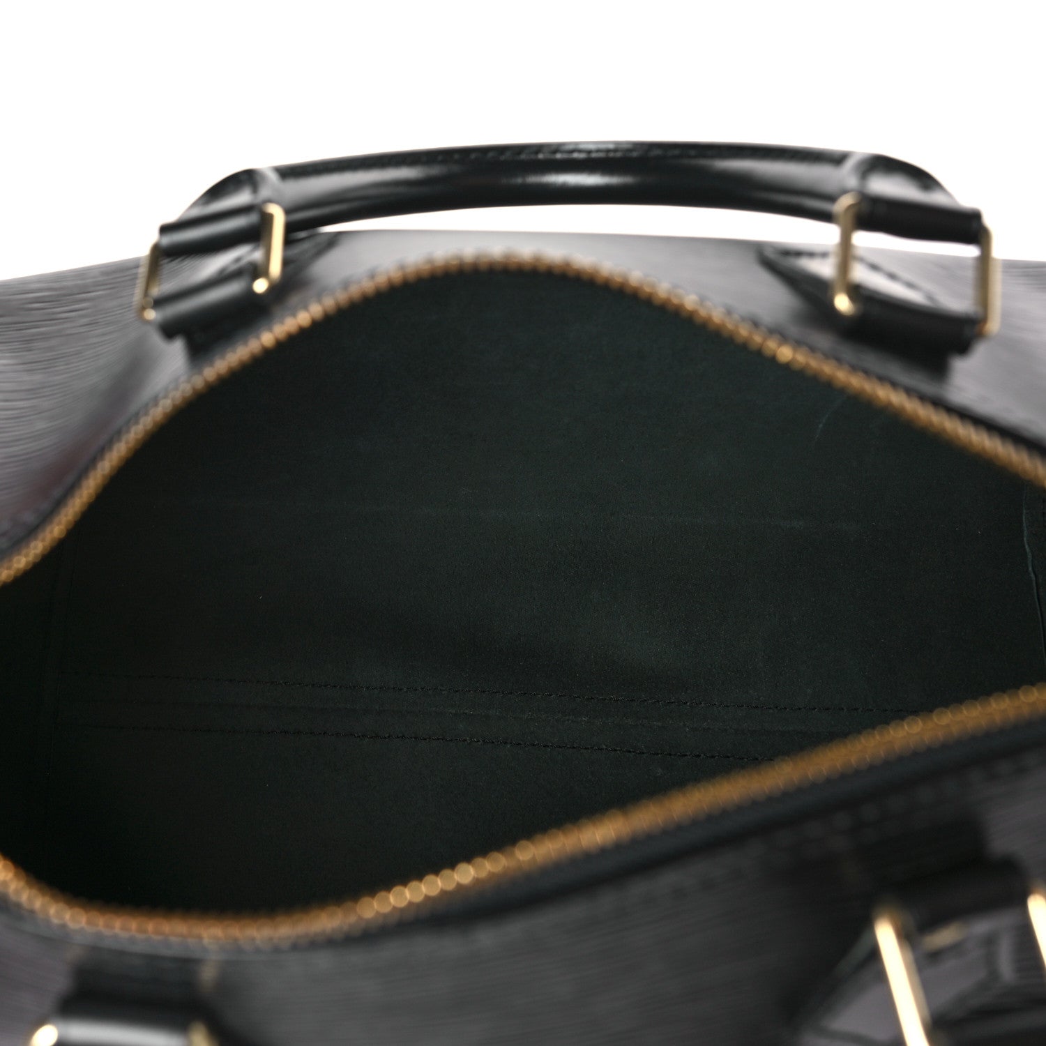 Louis Vuitton Epi Speedy 30 Black 5 of 8