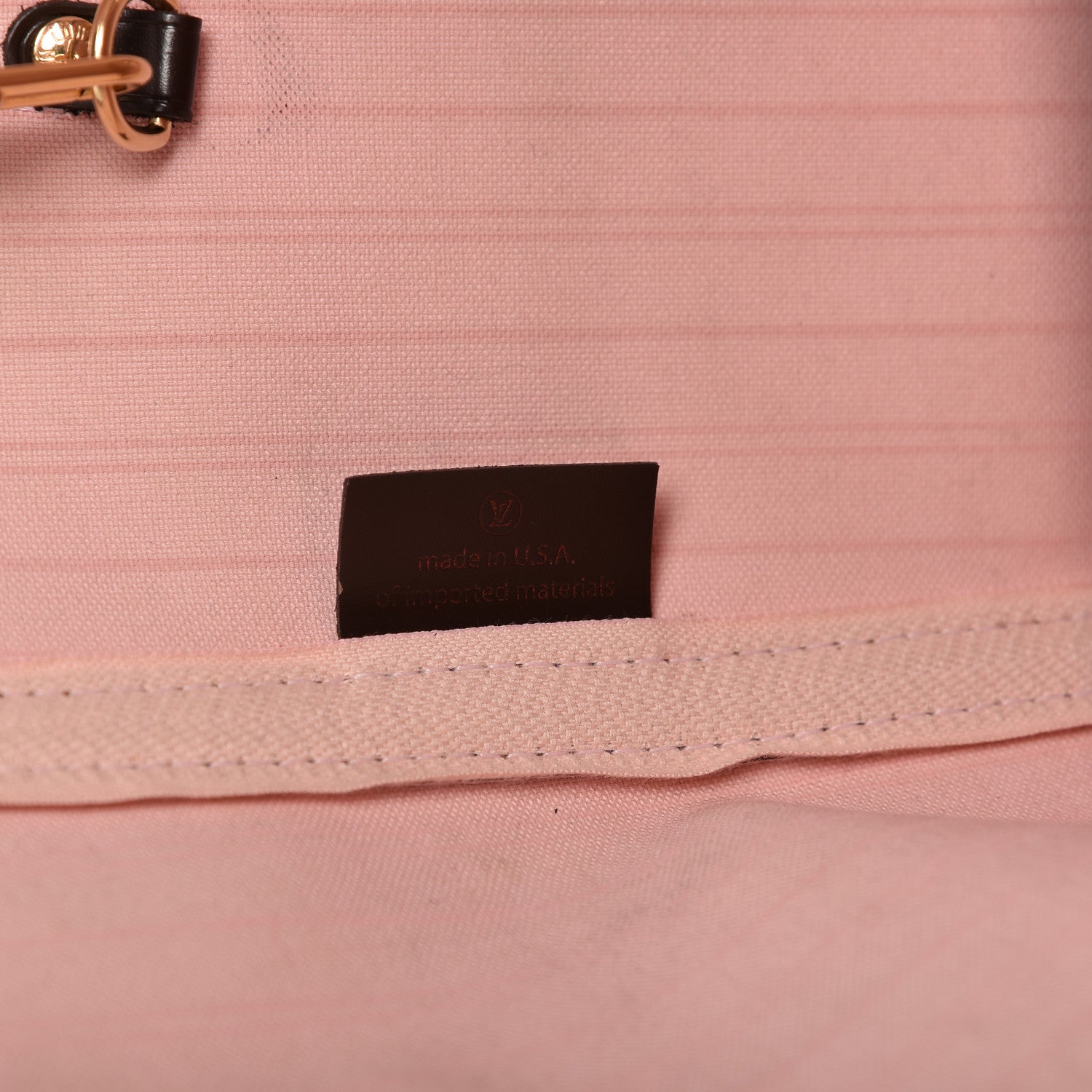 Louis Vuitton Damier Ebene Neo Neverfull MM Rose Ballerine 9 of 9