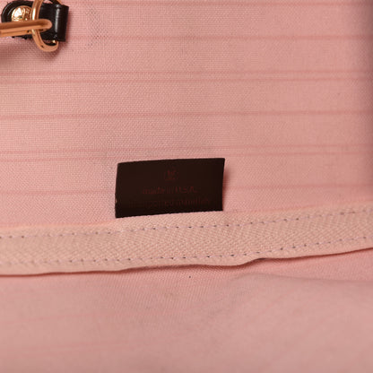 Louis Vuitton Damier Ebene Neo Neverfull MM Rose Ballerine 9 of 9