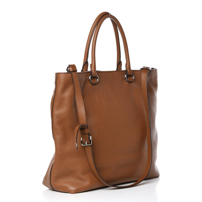 Prada Vitello Daino Tote Cannella 3 of 12