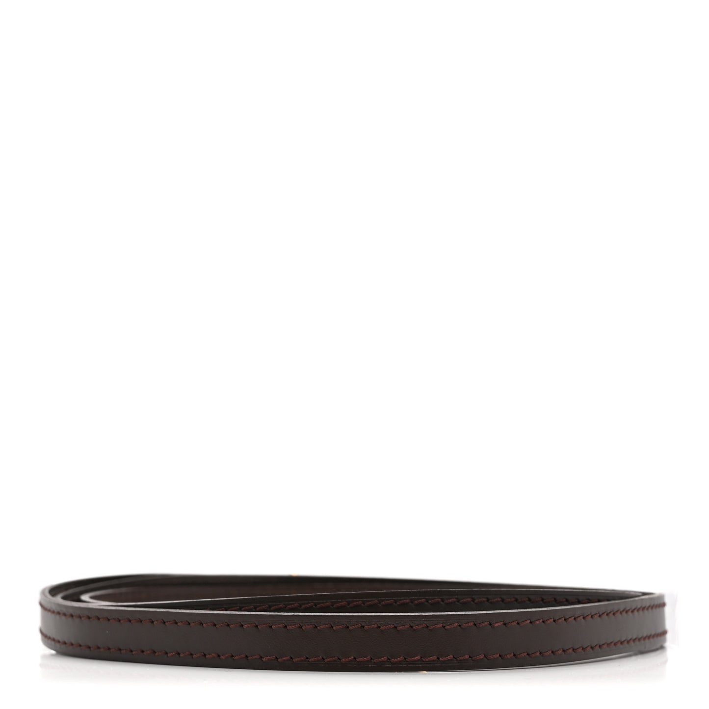 Calfskin 12mm Shoulder Strap Brown