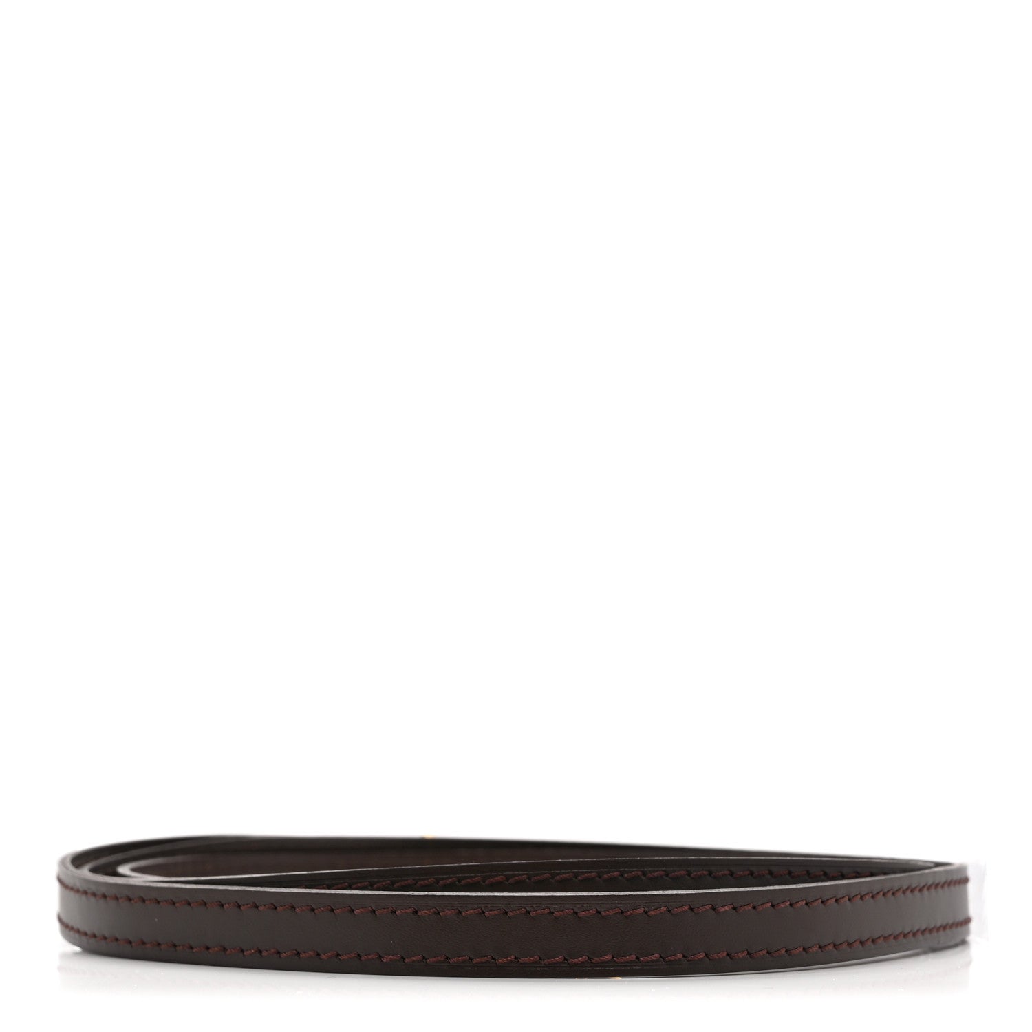 Louis Vuitton Calfskin 12mm Shoulder Strap Brown 2 of 5