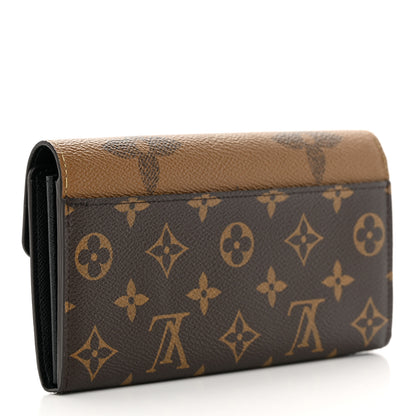 Louis Vuitton LOUIS VUITTON Reverse Monogram Giant Sarah Wallet 3 of 7