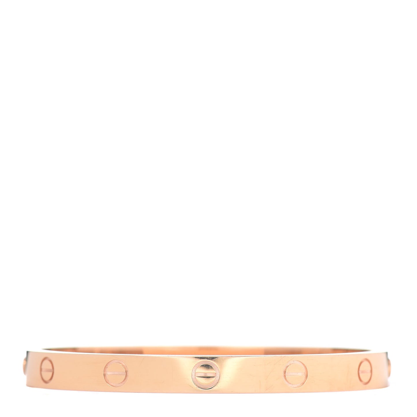18K Yellow Gold LOVE Bracelet 17