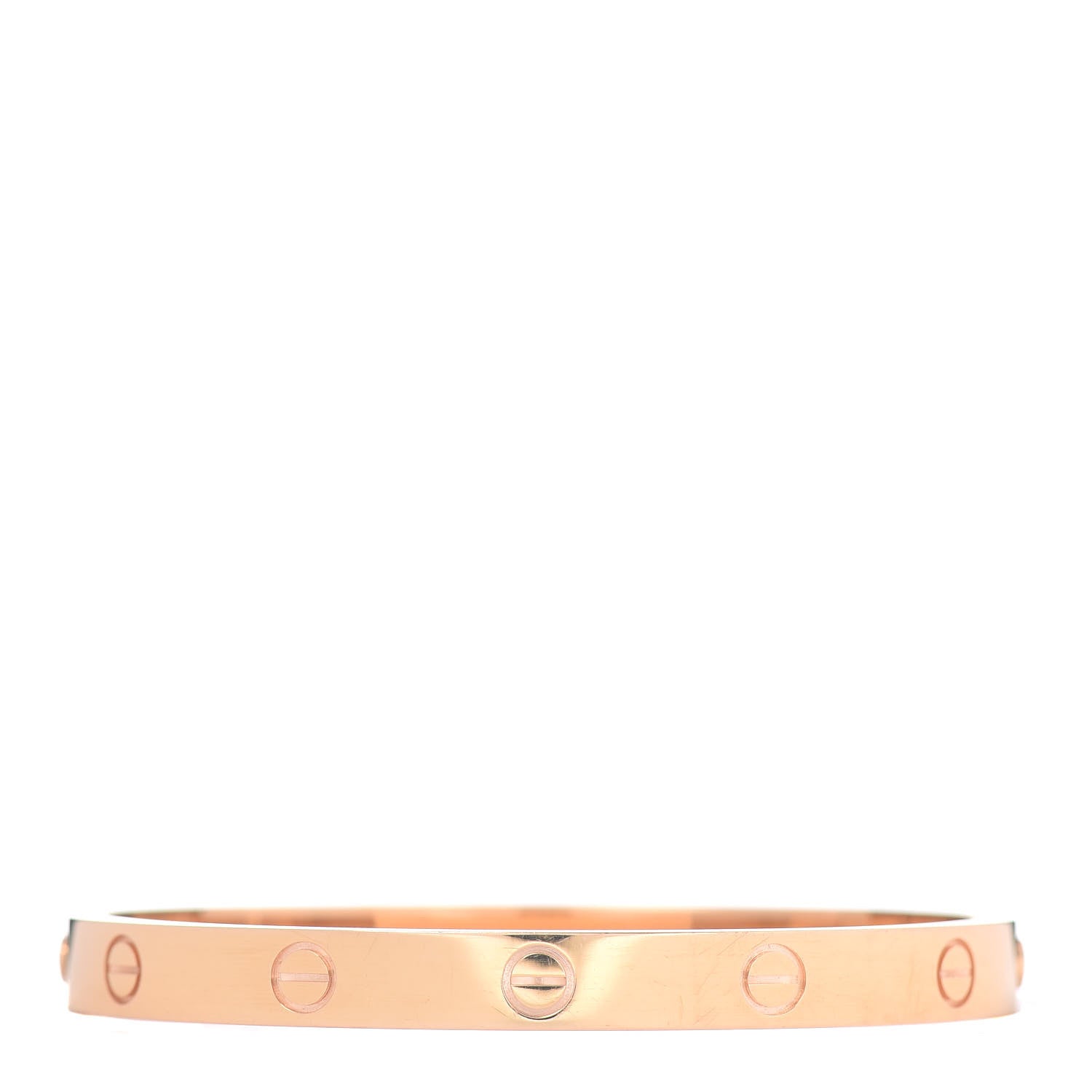 Cartier 18K Yellow Gold LOVE Bracelet 17 1 of 5