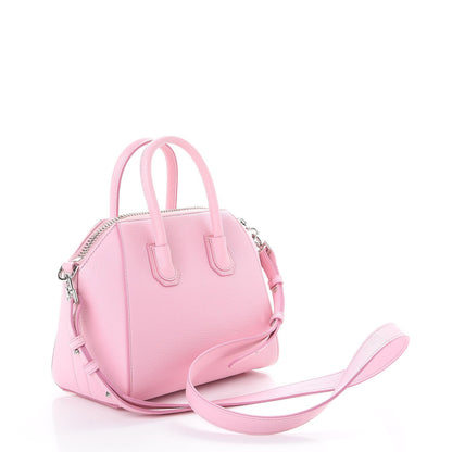 Givenchy Sugar Goatskin Mini Antigona Bright Pink 3 of 8