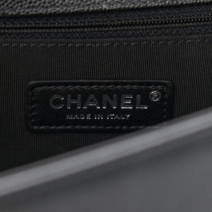Chanel Caviar Quilted Large Boy Flap Black 6 of 11