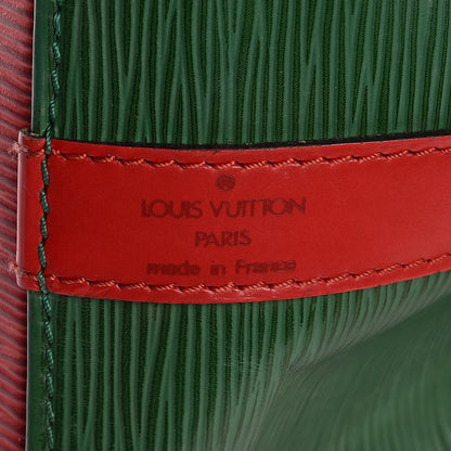 Louis Vuitton Epi Petit Bi-Color Noe Borneo Castillan Red 6 of 7