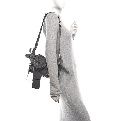 Balenciaga Agneau Arena Neo Cagole Handbag XS Dark Grey 2 of 11