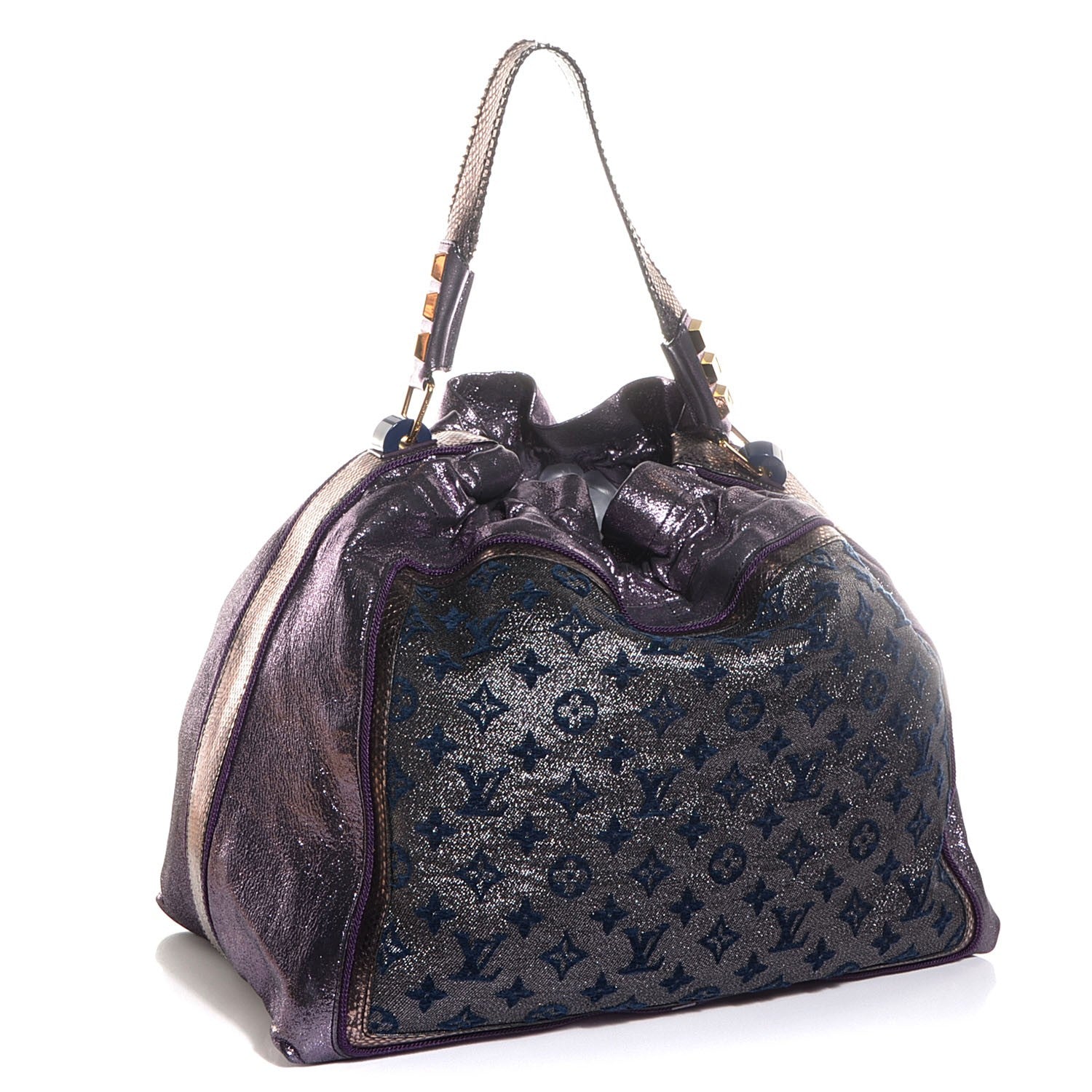 Louis Vuitton Monogram Lurex Bluebird 3 of 7