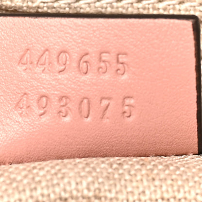 Gucci Soft Microguccissima Medium Zippered Satchel Soft Pink 7 of 10