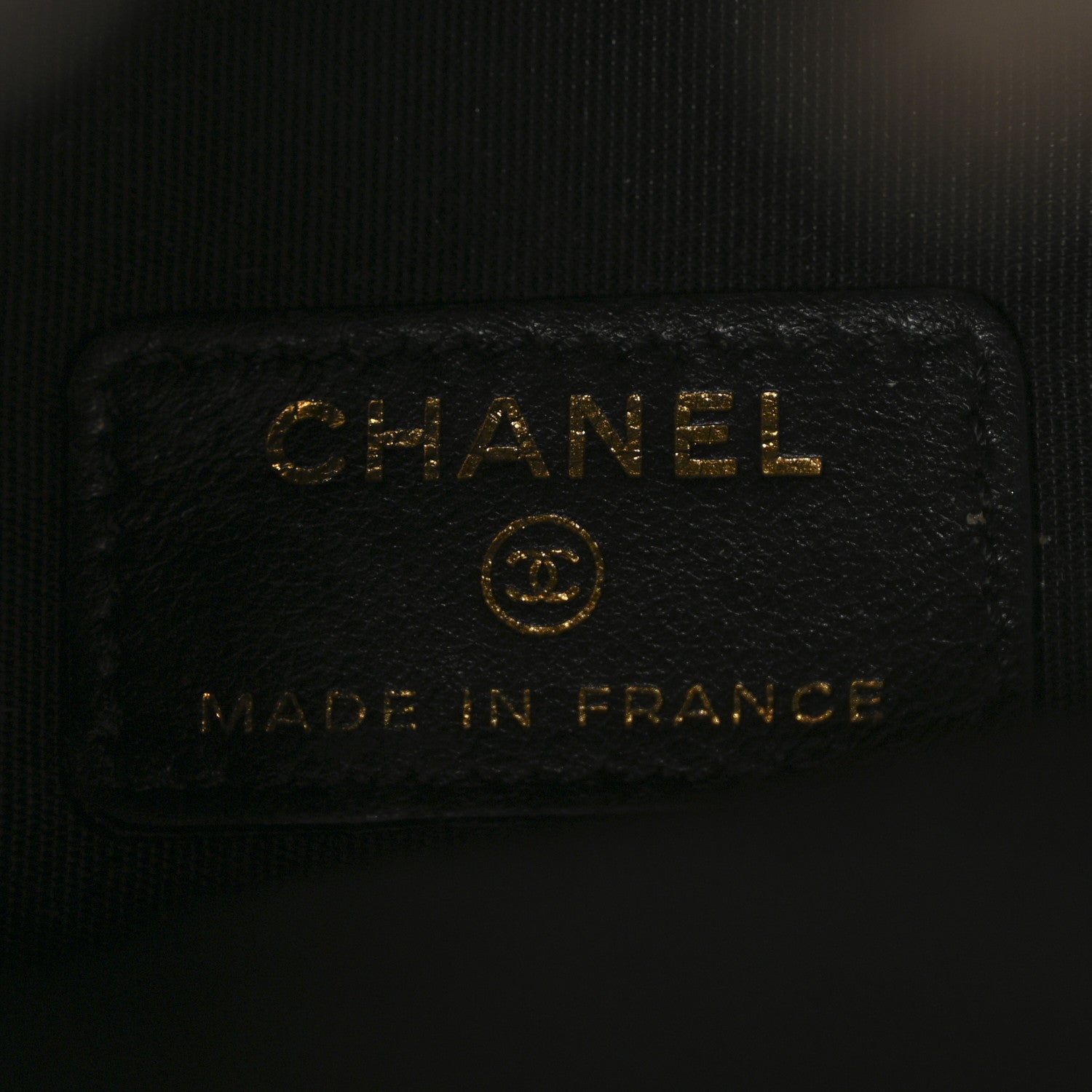 Chanel Denim Quilted Mood Mini Bucket With Chain Black Multicolor 6 of 11