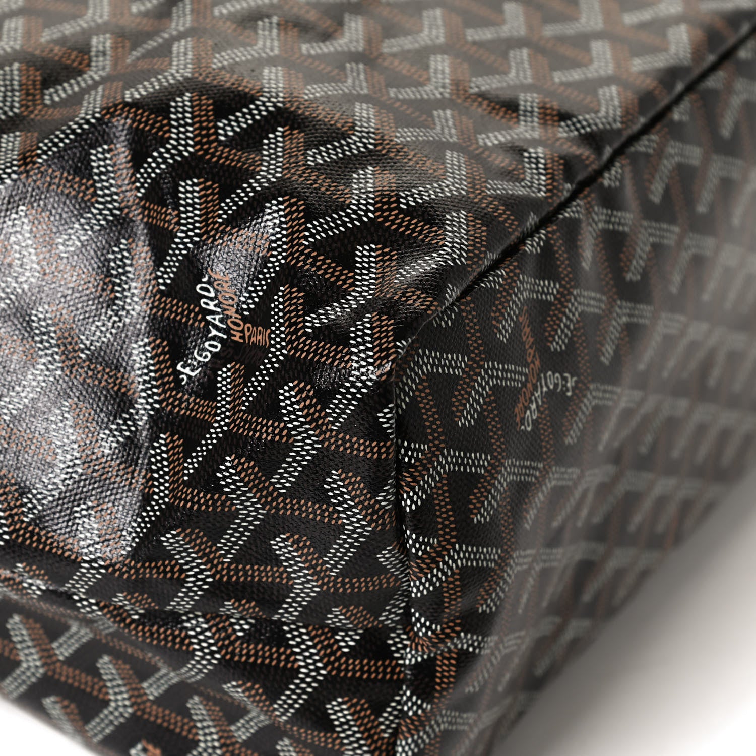Goyard Goyardine Saint Louis PM Black 9 of 10