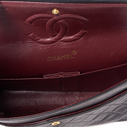 Chanel Lambskin Quilted Medium Double Flap Black 4 of 8