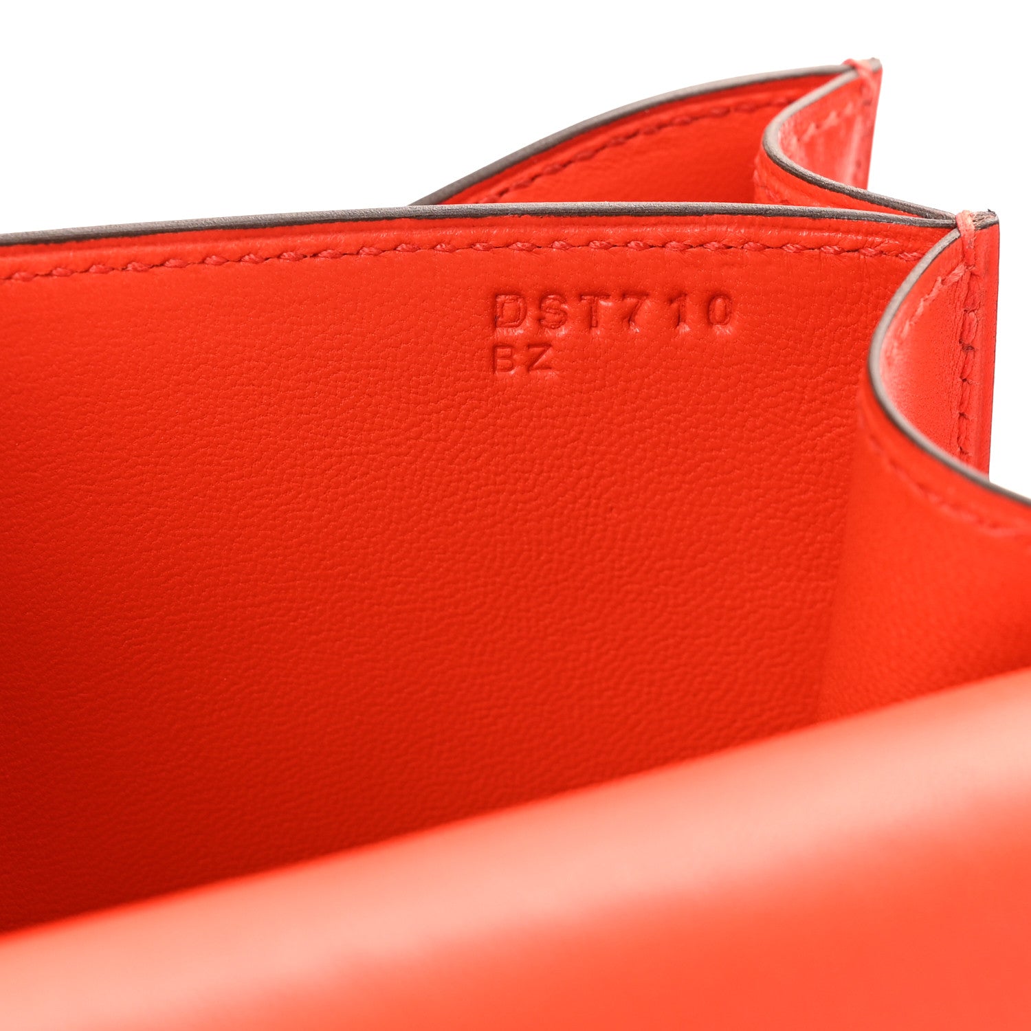 Hermes Tadelakt Constance 18 Capucine 7 of 12