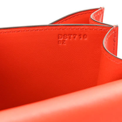 Hermes Tadelakt Constance 18 Capucine 7 of 12