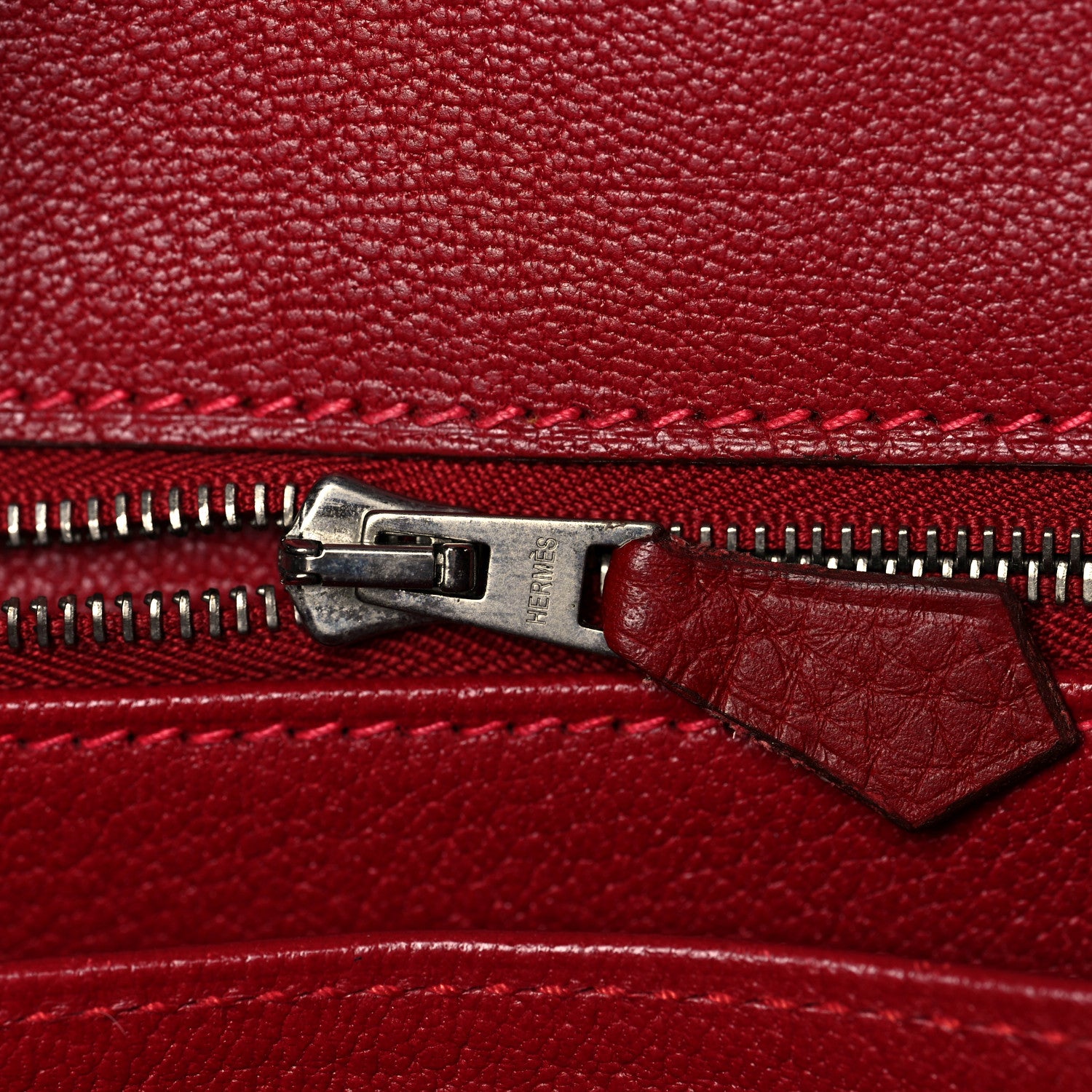 Hermes Taurillon Clemence Birkin 30 Rouge Vif 19 of 39