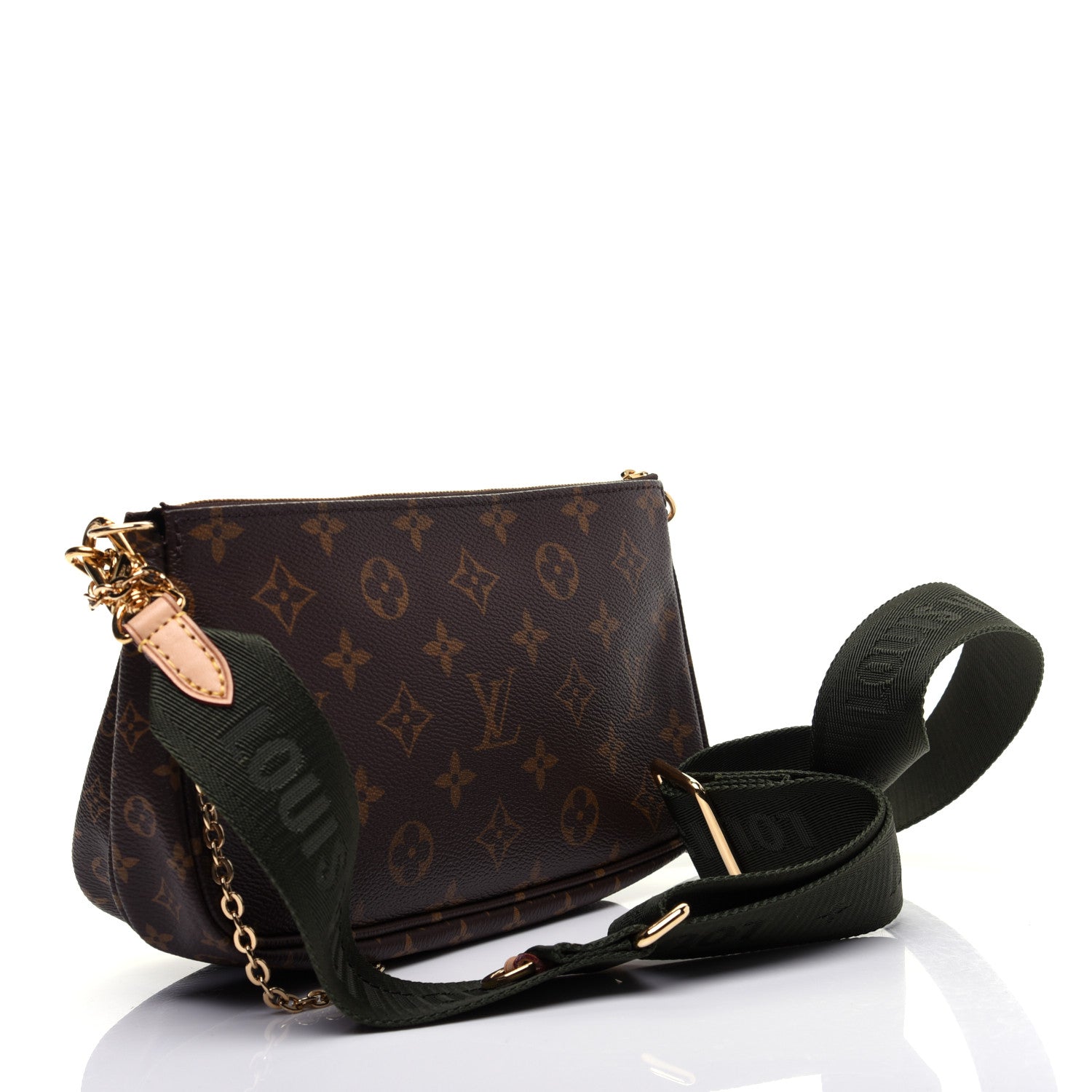 Louis Vuitton Monogram Multi Pochette Accessories Kaki 4 of 24