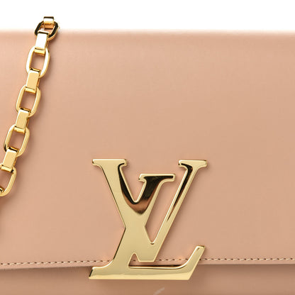 Louis Vuitton Calfskin Chain Louise GM Nude 9 of 11