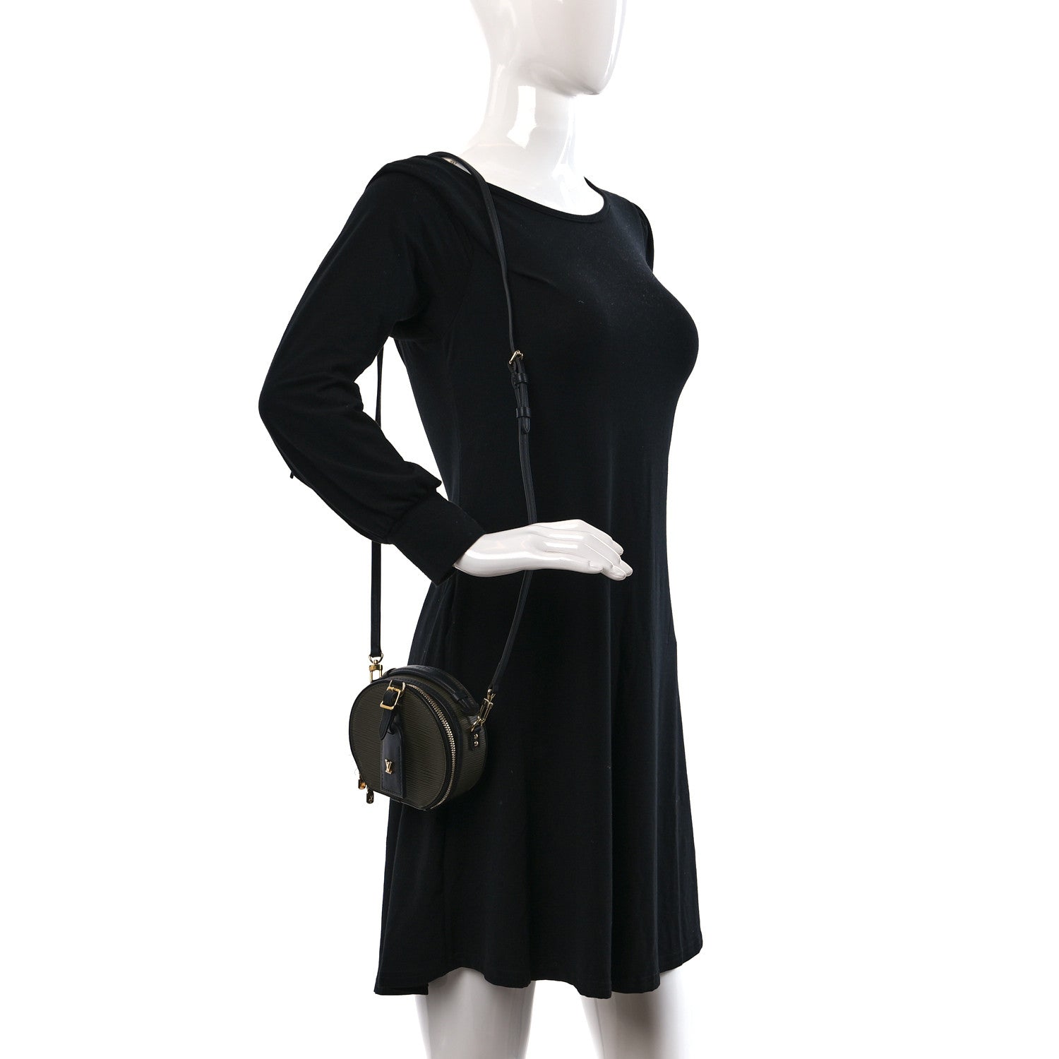 Louis Vuitton Epi Mini Boite Chapeau Kaki 2 of 8