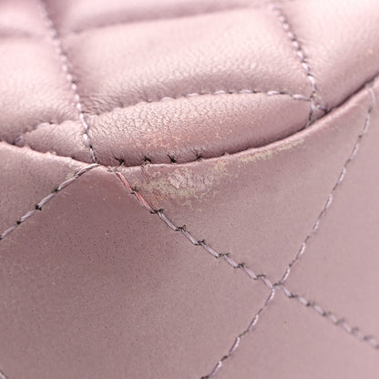 Chanel Lambskin Quilted Mini Rectangular Flap Light Purple 11 of 12