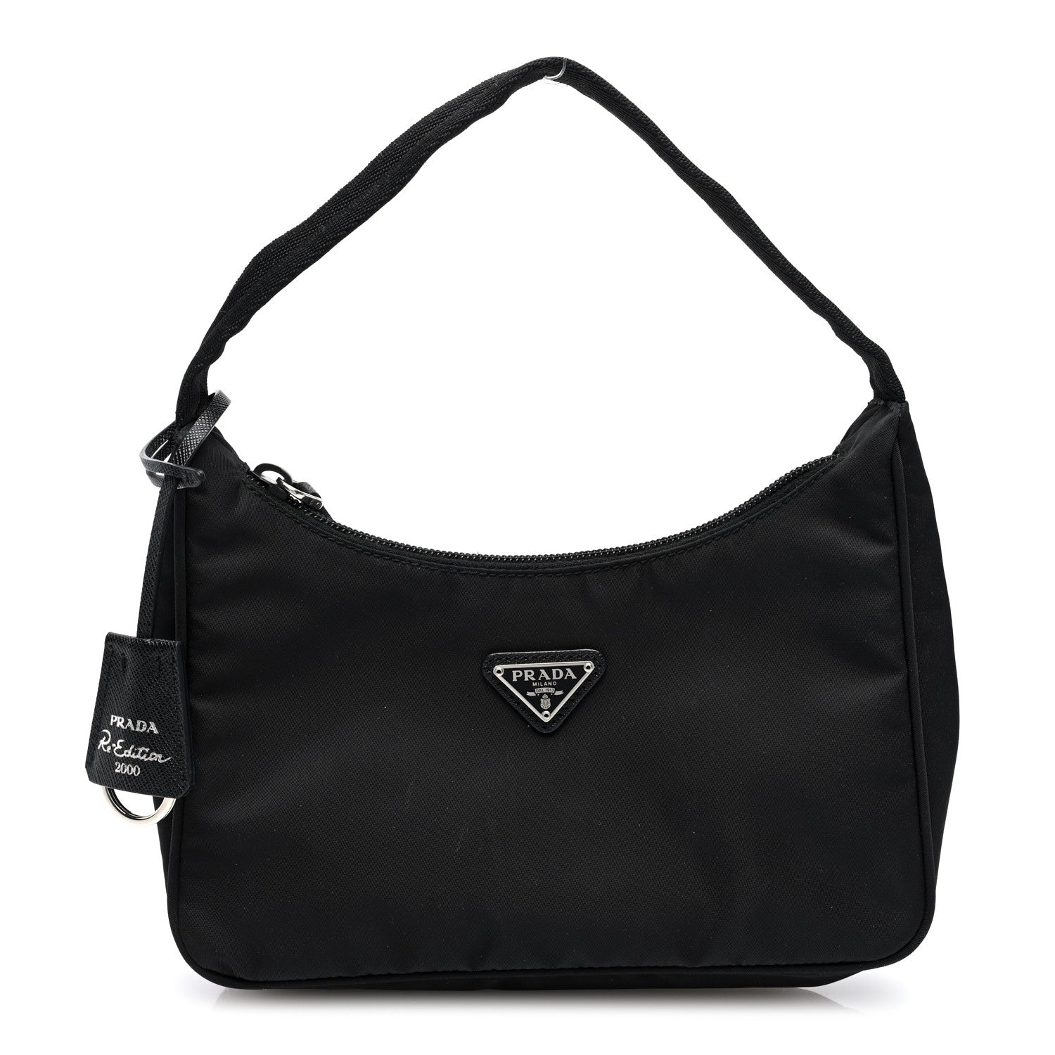 Prada Tessuto Nylon Mini Re-Edition 2000 Bag Black 1 of 10