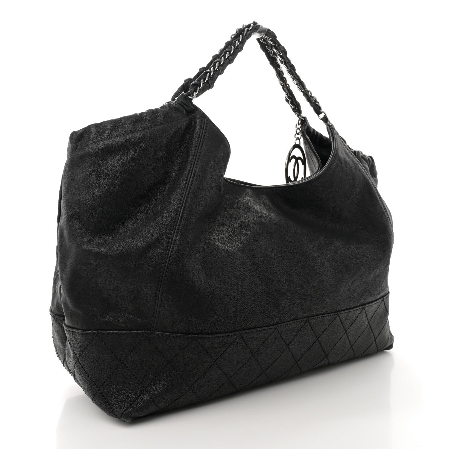 Chanel Calfskin Baby Coco Cabas Black 3 of 11