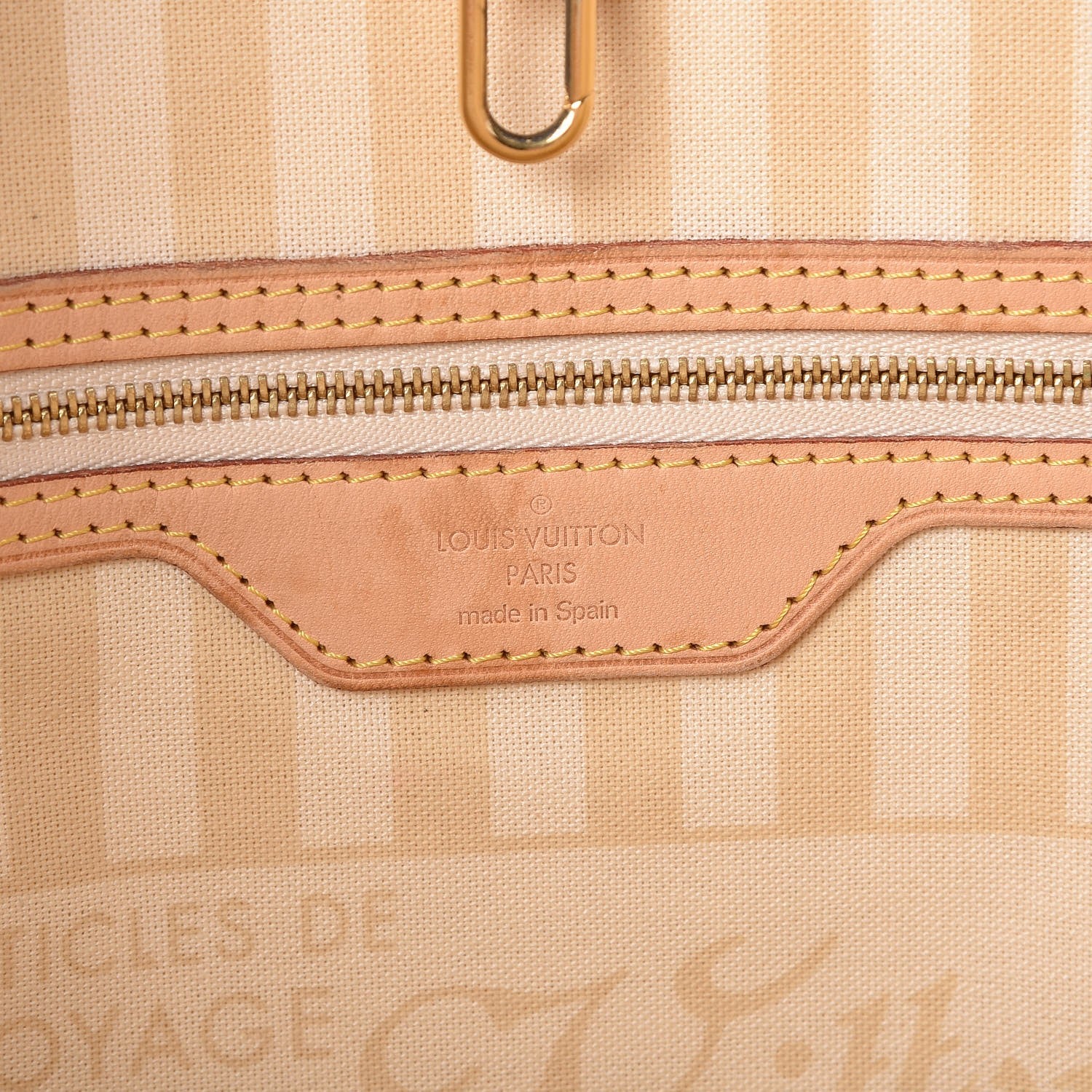 Louis Vuitton Monogram Rayures Neverfull GM 6 of 7