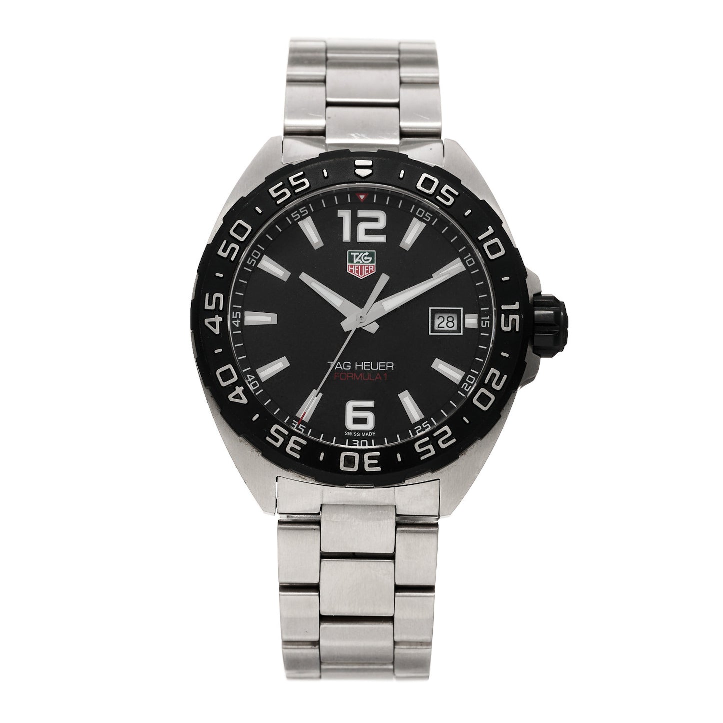 Stainless Steel 41mm Formula 1 Quartz Watch Black WAZ1110